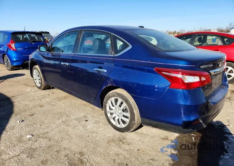 2017 Nissan Sentra S z USA, uszkodzony, nr VIN 3N1AB7AP7HY282693